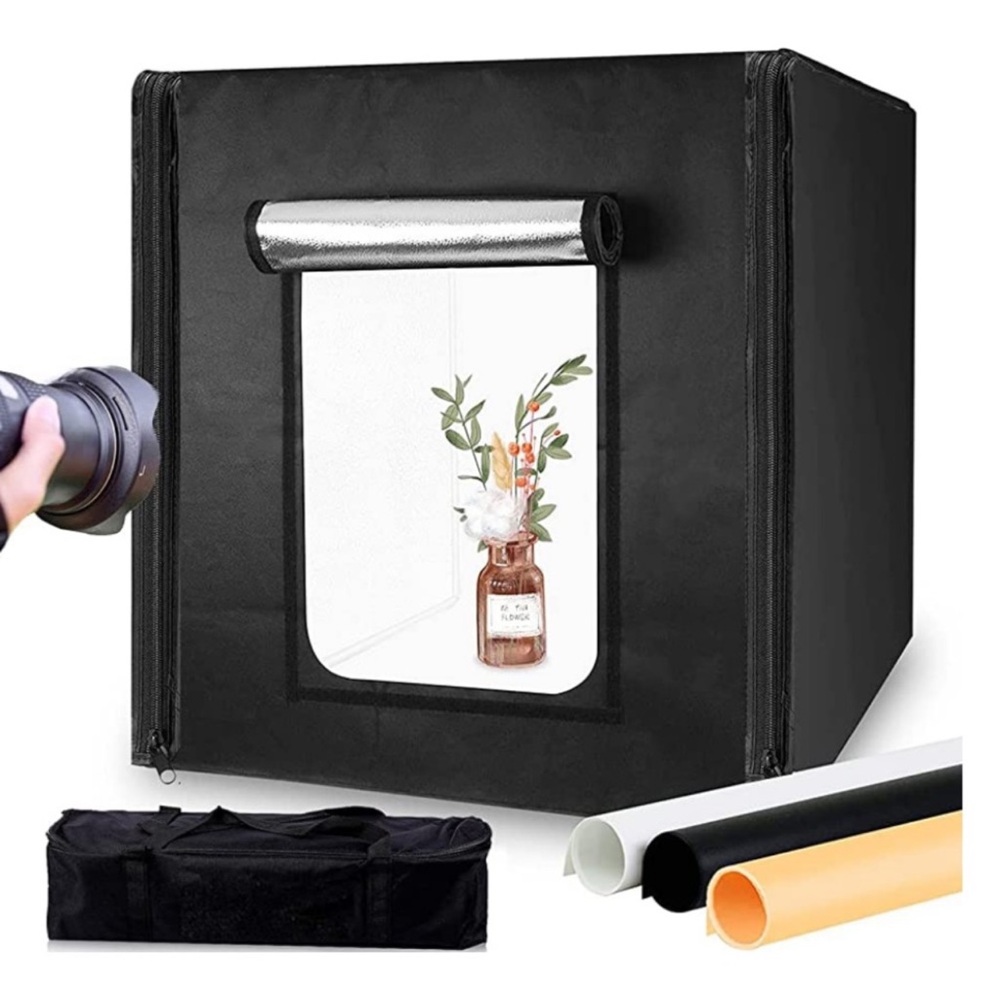 Black Photo Studio Light Box 20” x 20”